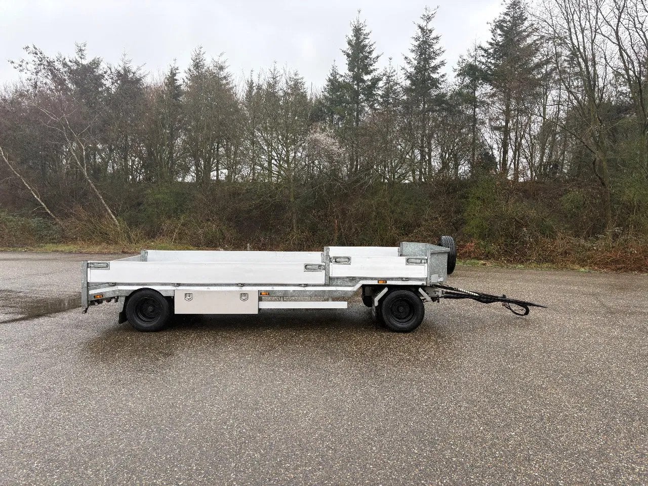 kuiper Schamel aanhangwagen luchtgeremd 7 TON (bj 2016), Gebruikt
