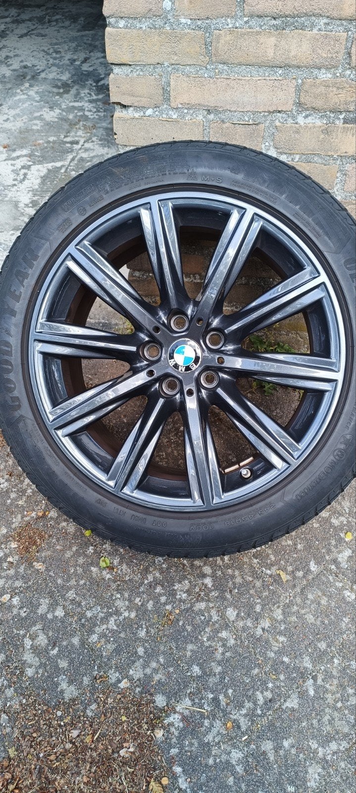BMW velgen met winterbanden voor 5 serie G30, Auto-onderdelen, Banden en Velgen, Ophalen, 18 inch, Banden en Velgen, Winterbanden