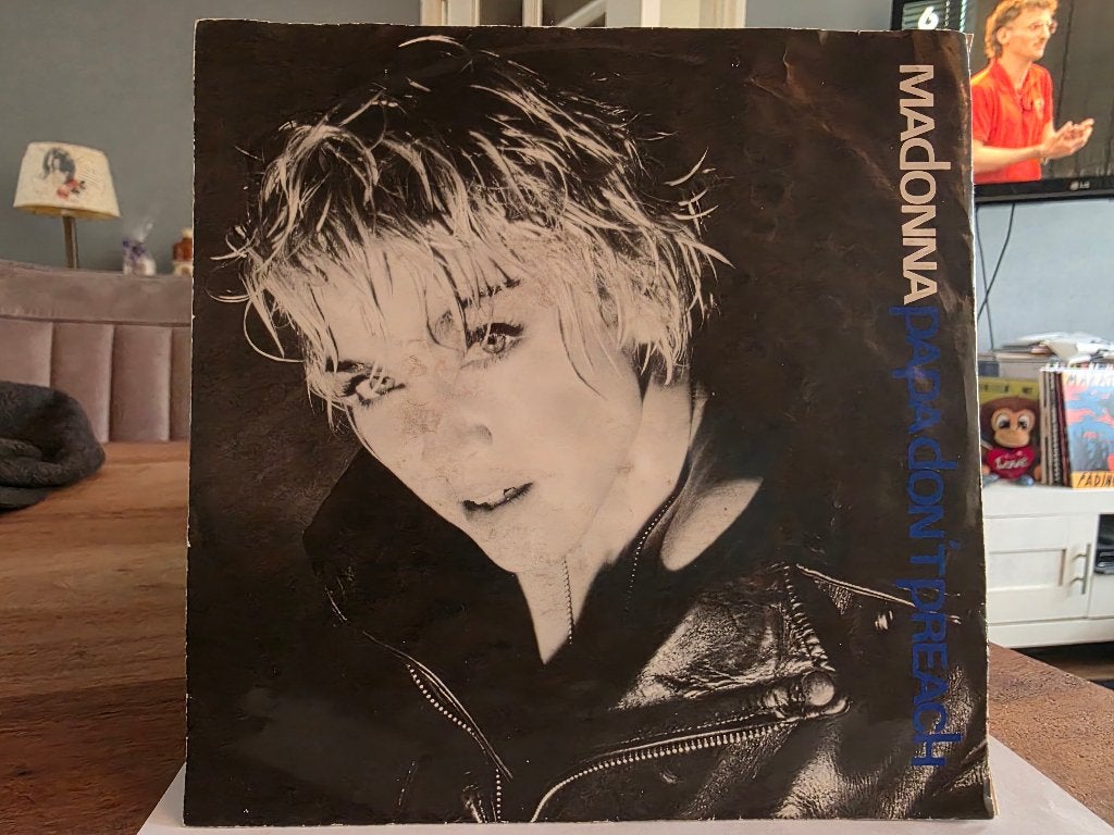 7" Single Madonna - Papa Don't Preach / Ain't No Big Deal, Ophalen of Verzenden, Gebruikt, Pop