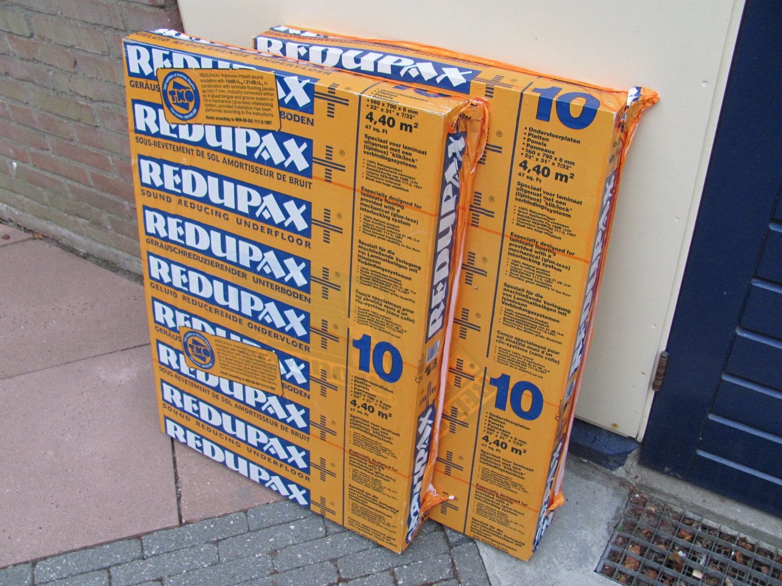 Redupax ondervloerplaten 8mm 2 pakken a 4,40 m", Ophalen, 50 tot 150 cm, Overige typen, Nieuw