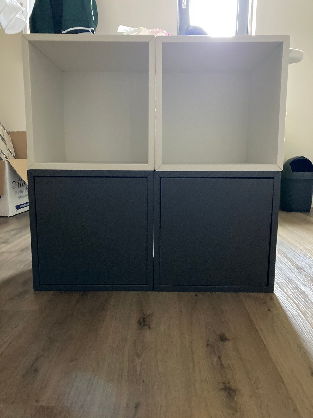 IKEA KALLAX kastjes met deurtjes, Ophalen, Gebruikt