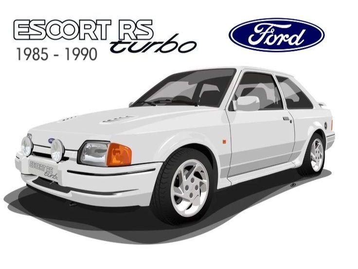 Onderdelen Ford Escort RS Turbo MK4 (1985-1990), Ophalen, Ford