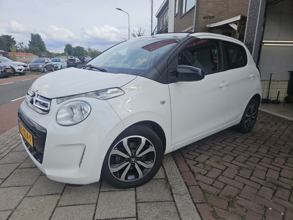 Citroën C1 1.0 e-VTi AirS Shine (bj 2018), Auto's, Voorwielaandrijving, Stof, Gebruikt, Euro 6