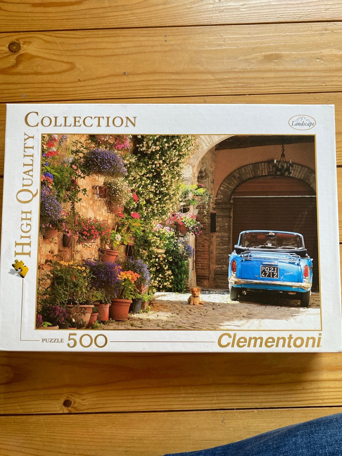 Clementoni Landscape Puzzel 500 stukjes - Italiaanse sfeer, Hobby en Vrije tijd, Denksport en Puzzels, Ophalen, 500 t/m 1500 stukjes