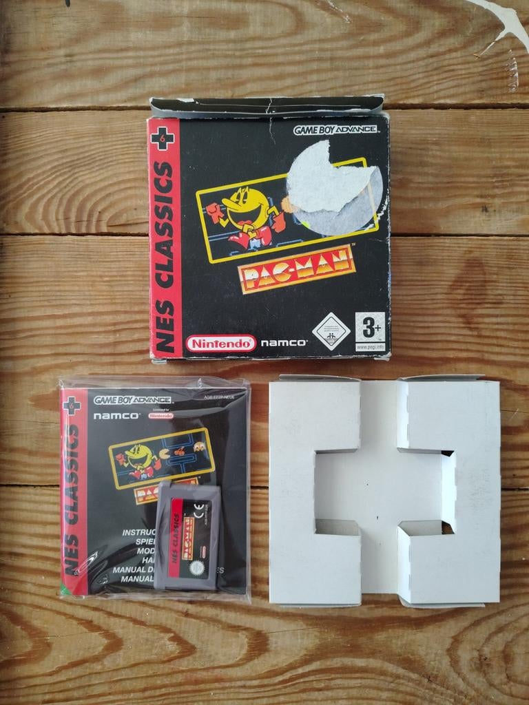 Pac-Man NES Classics Game Boy Advance (GBA), Overige genres, 1 speler, Ophalen of Verzenden, Zo goed als nieuw