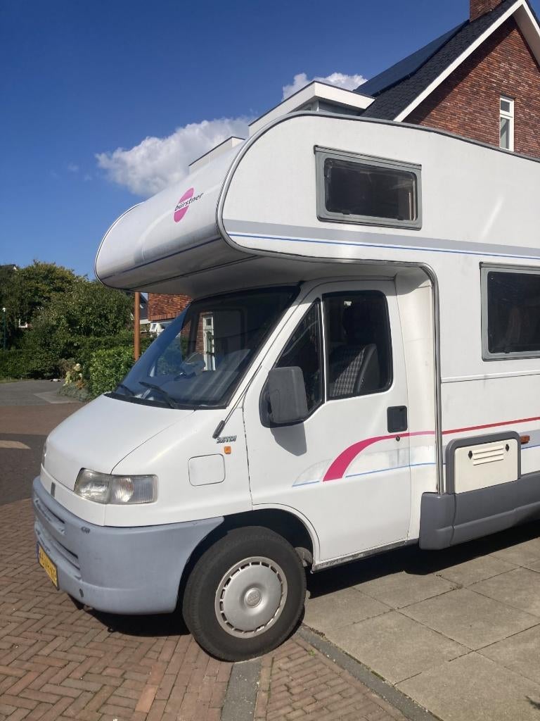 6 pers. Fiat Burstner camper, nieuwe distributieriem, Caravans en Kamperen, Campers, Alkoof, Fiat, Particulier, Bürstner