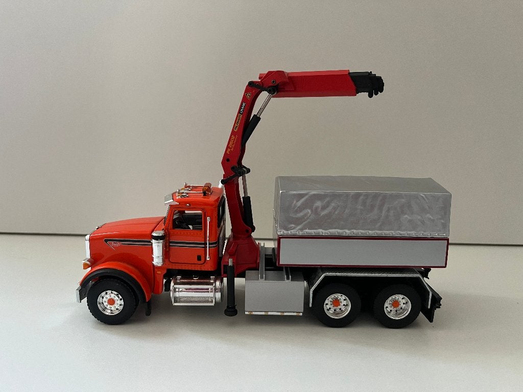 Peterbilt ballastwagen met laadkraan eigenbouw (code 3), Ophalen of Verzenden, Gebruikt, Bus of Vrachtwagen, Wsi