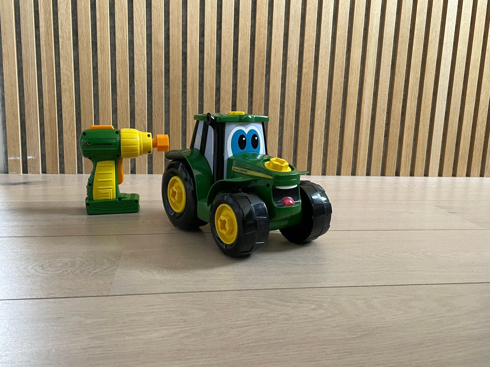 John Deere bouw tractor, Ophalen, Zo goed als nieuw