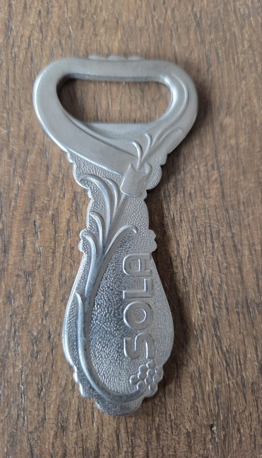 Vintage SOLA Flesopener – Retro Edelstaal / RVSeen prachtige, Ophalen of Verzenden