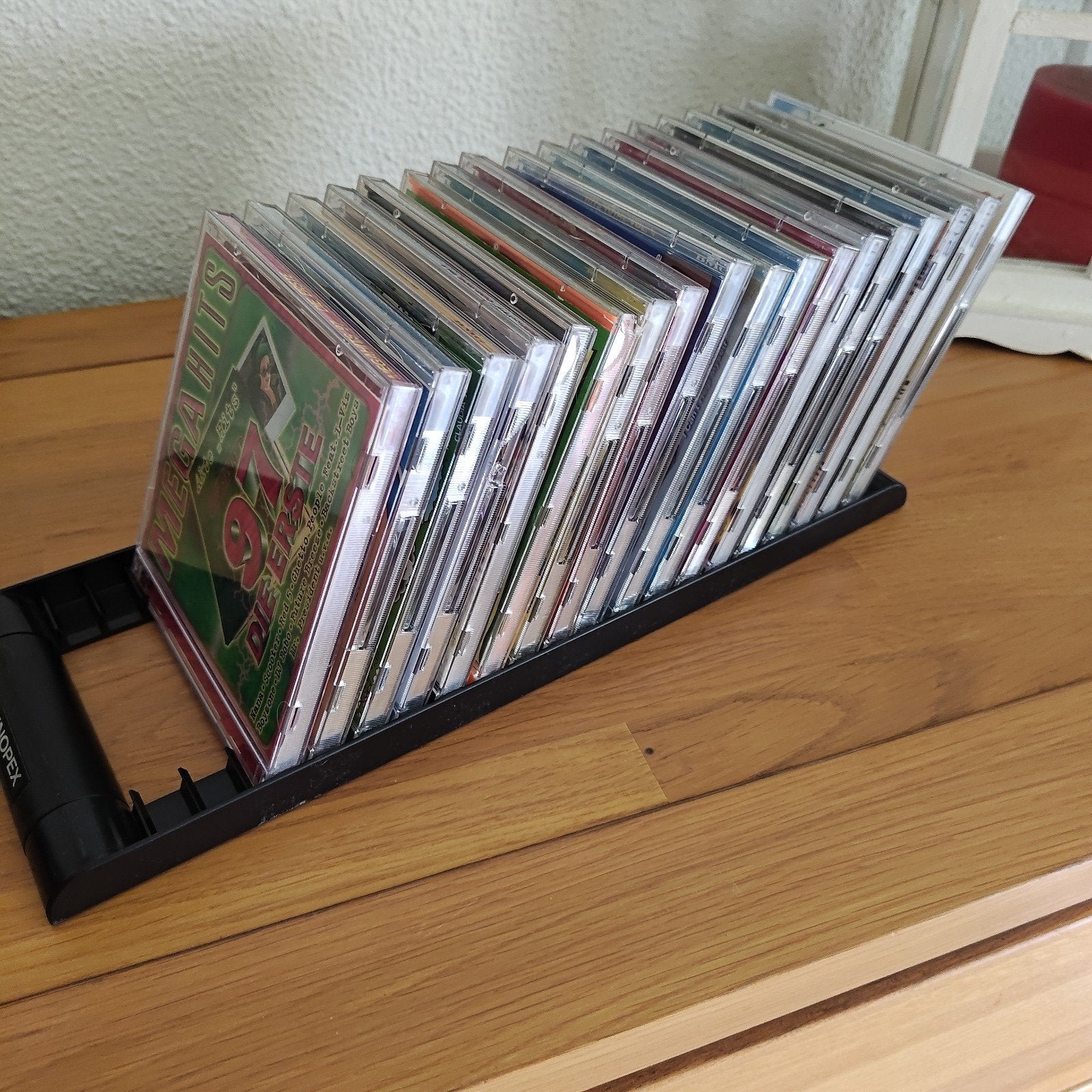 CD opbergsysteem - 2 rekjes voor 15 CD's, Ophalen of Verzenden, Gebruikt