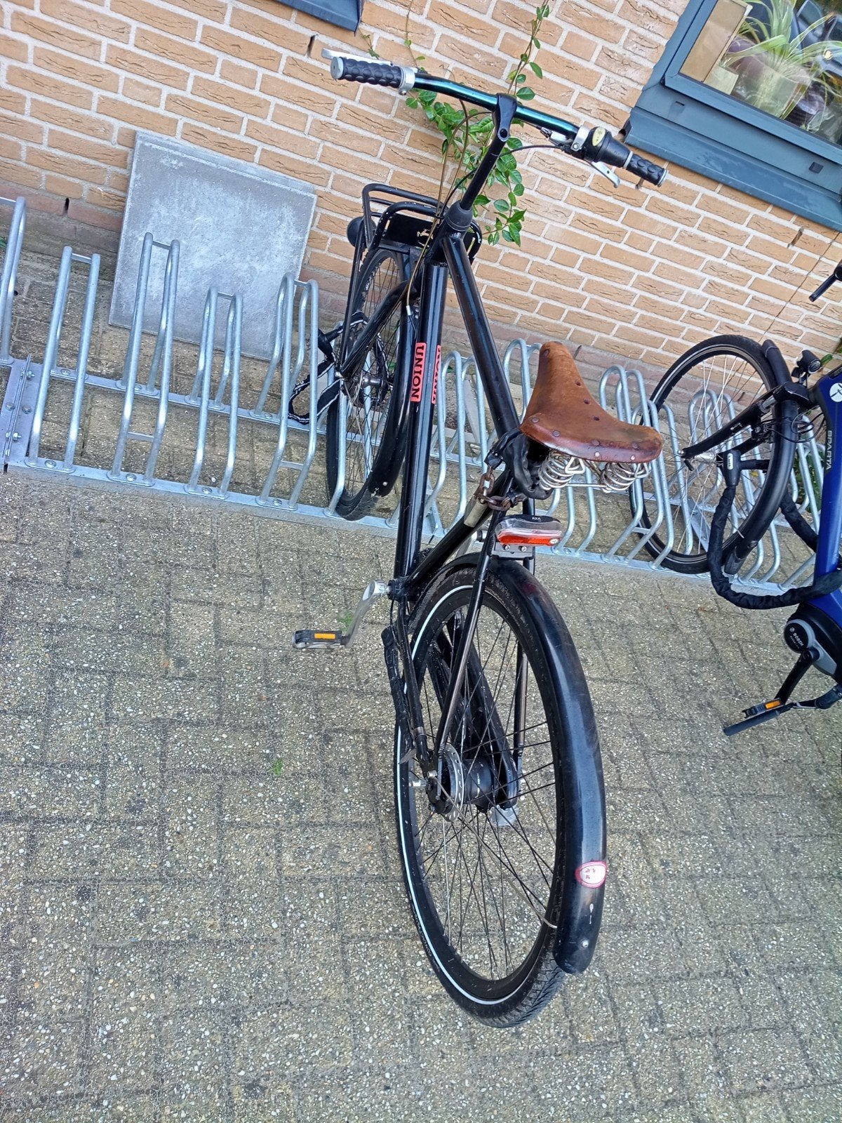 Union fiets - kettingkast te vervangen,ketting zelf is goedv, Gebruikt, Versnellingen, Schijfrem, Ophalen