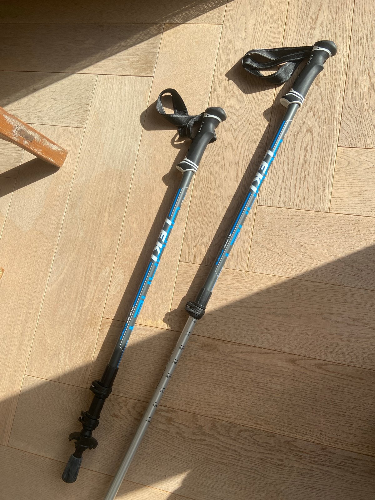 Leki Journey Lite wandelstokken - Slechts 1x gebruikt, Sport en Fitness, Ophalen of Verzenden, Zo goed als nieuw, Wandelstok