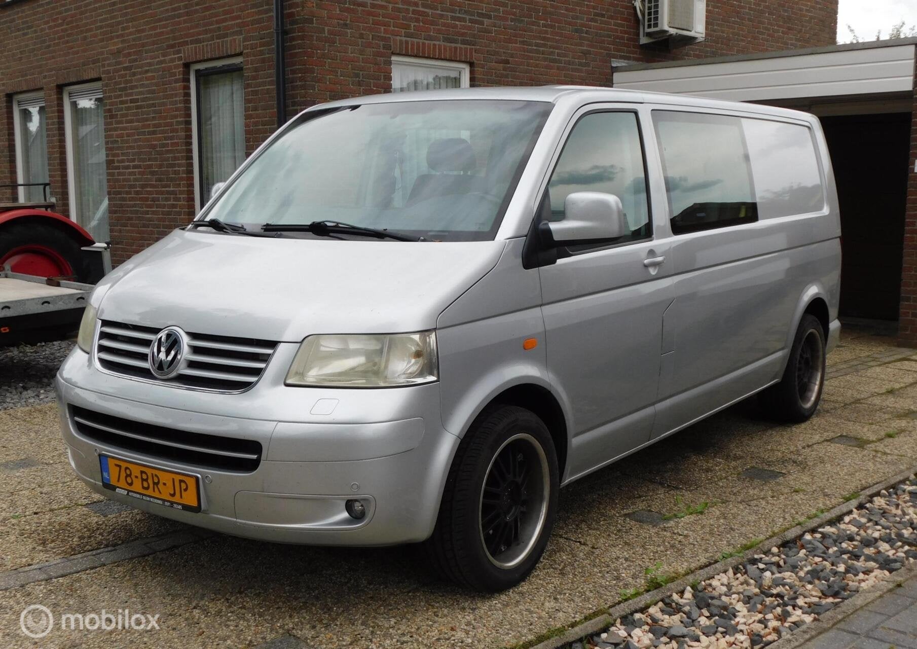 Volkswagen Transporter 2.5 TDI 340, Auto's, Gebruikt, Origineel Nederlands, Bedrijf, 6 stoelen