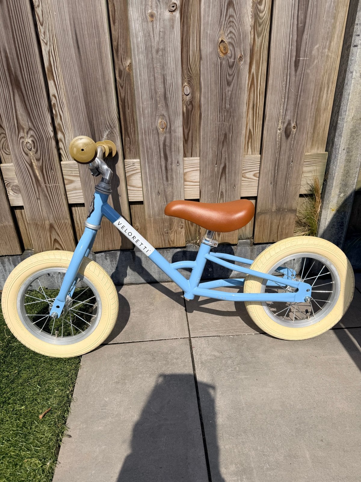 Veloretti Mini loopfiets lichtblauw (2-4 jaar), Fietsen en Brommers, Ophalen, Zo goed als nieuw, Minder dan 16 inch