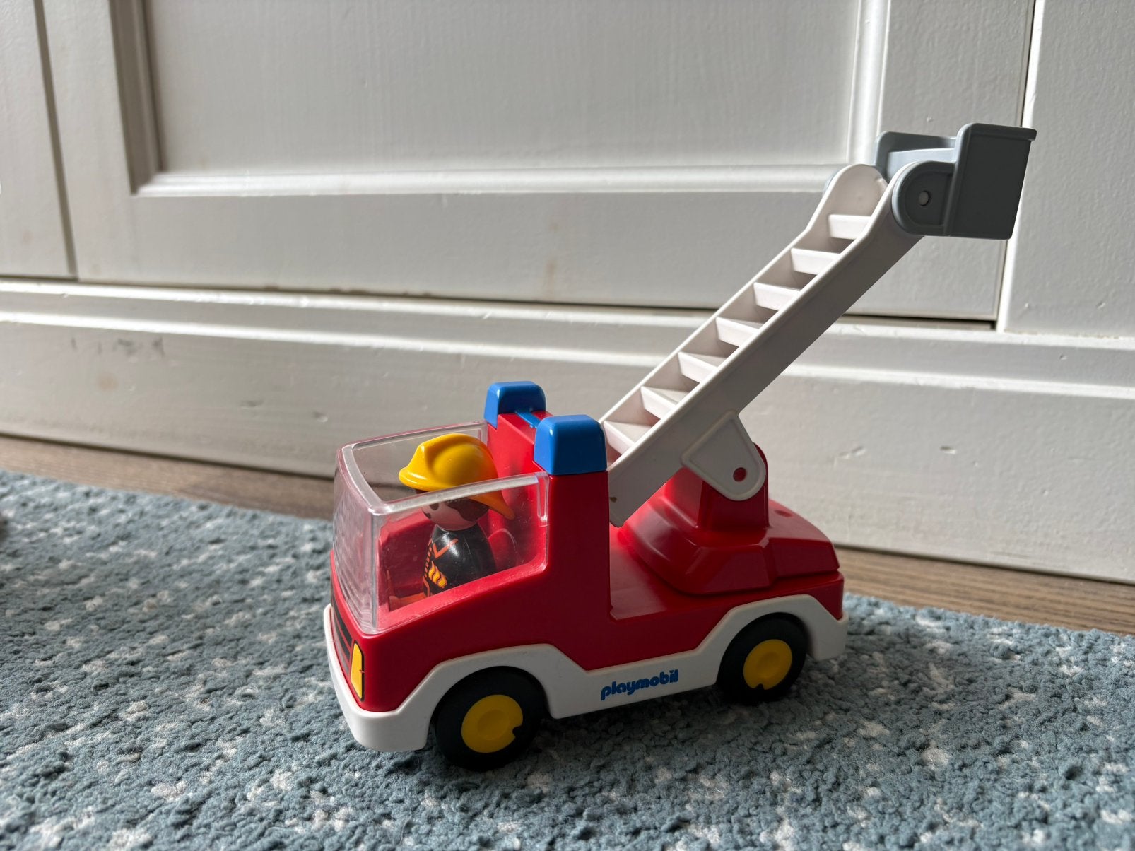 Playmobile 1 2 3 brandweer, Ophalen of Verzenden, Gebruikt