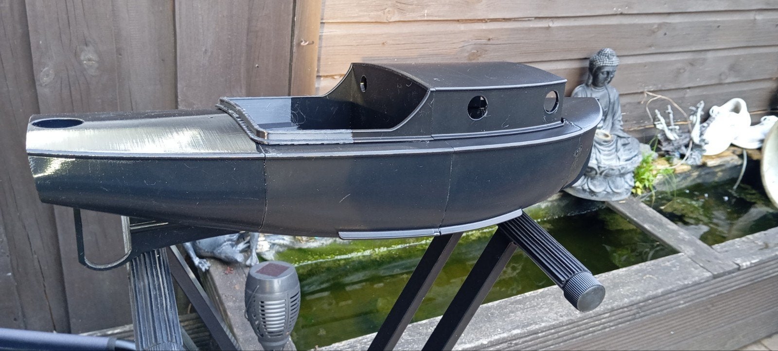 3D geprint opduwer schaal 1:10   60x22x16  cm. dubbel wandig, Ophalen of Verzenden
