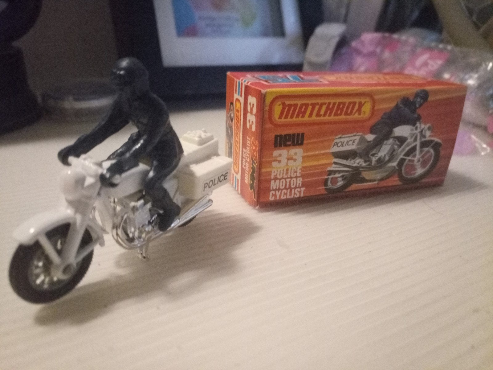 Matchbox nr 33 policemotor Honda 750, Ophalen of Verzenden