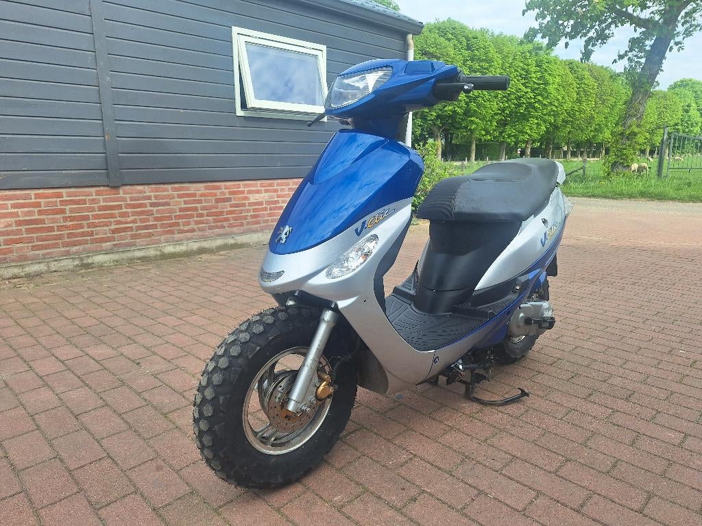 Peugeot V-Clic 2001 scooter brommer crossbrommer cross, Ophalen, Gebruikt, Benzine, Overige modellen