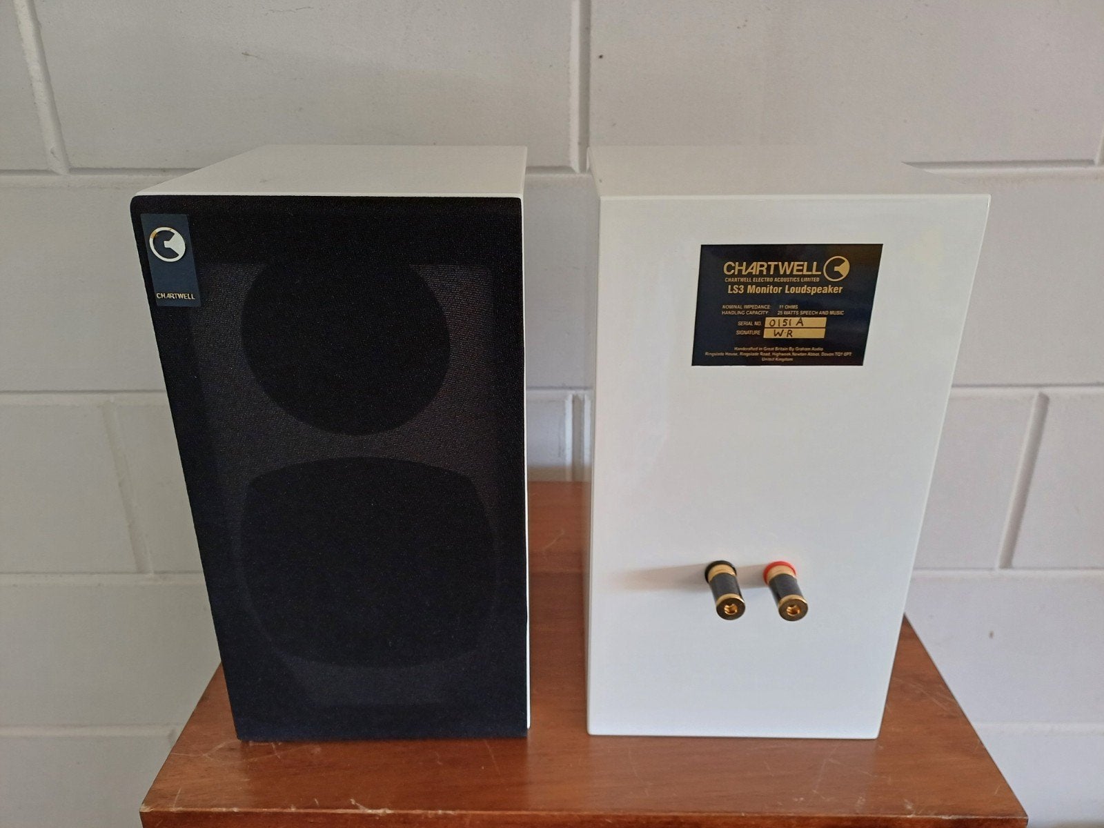 Chartwell Graham Audio LS3 11 Ohm Versie, Audio, Tv en Foto, Overige merken, Ophalen of Verzenden, Zo goed als nieuw, Minder dan 60 watt