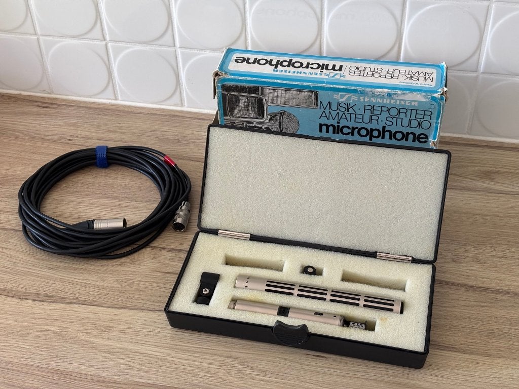Sennheiser K3 + ME80 + windkap, Ophalen of Verzenden, Gebruikt, Overige typen