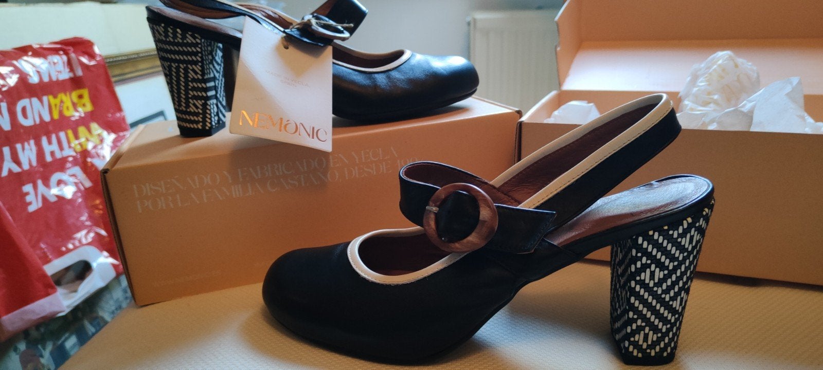 Nieuwe Nemonic Zwarte pumps - Maat 40, Kleding | Dames, Schoenen, Nemonic, Zwart, Nieuw, Sandalen of Muiltjes