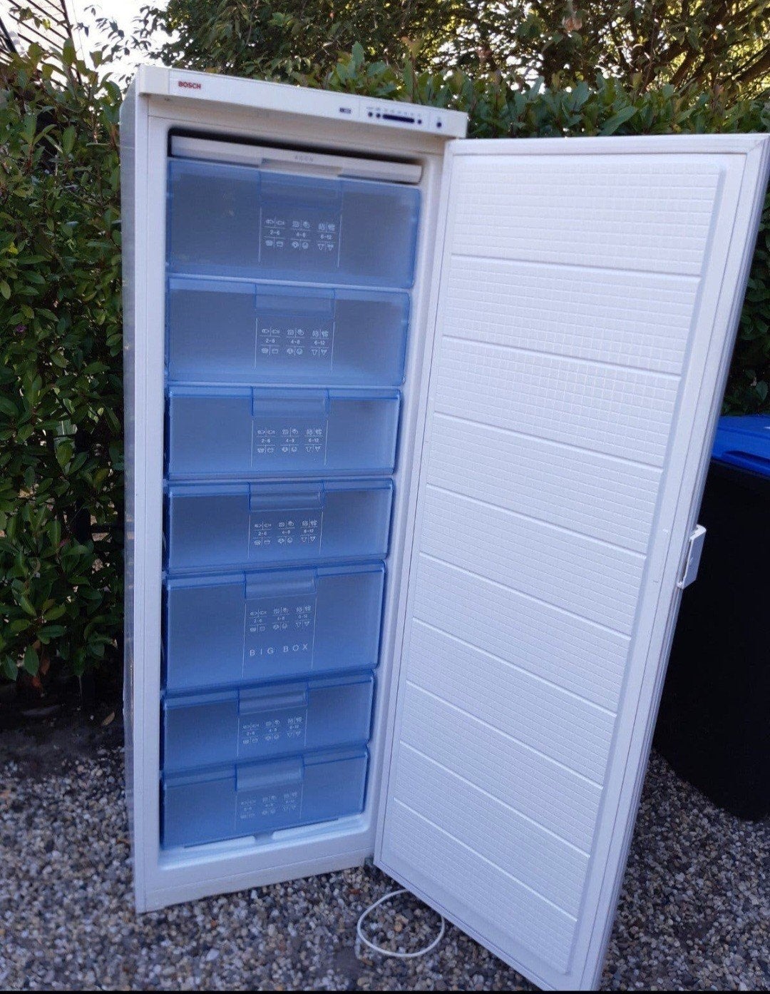 vrieskast Bosch 7 laden, Gebruikt, 160 cm of meer, Energieklasse A of zuiniger, Ophalen