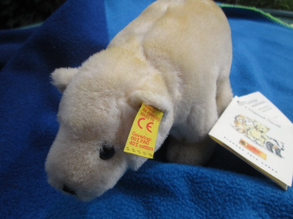 Steiff ijsbeertje Lommy uit 1994., Ophalen, Zo goed als nieuw, Stoffen beer, Steiff