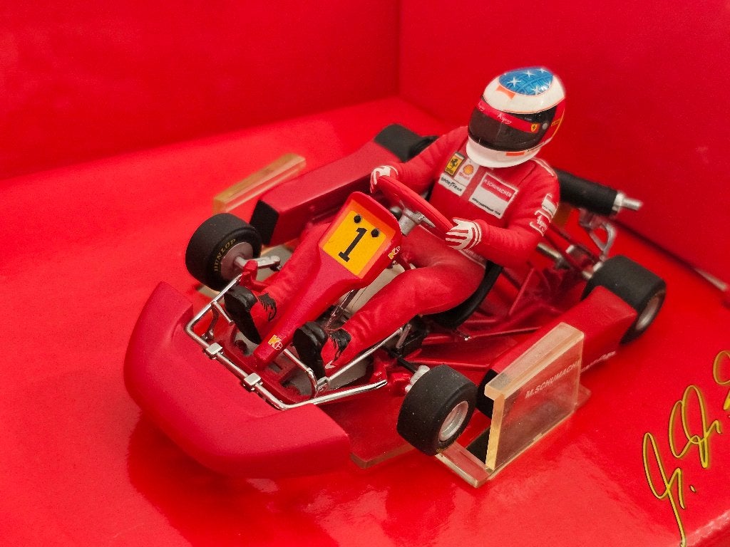 SALE: Michael Schumacher Kart # 1, Minichamps. <<TOPMODEL>>, Ophalen of Verzenden, Zo goed als nieuw, Overige typen, MiniChamps