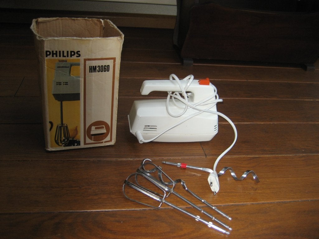 Sixties vintage philips mixer, Ophalen of Verzenden