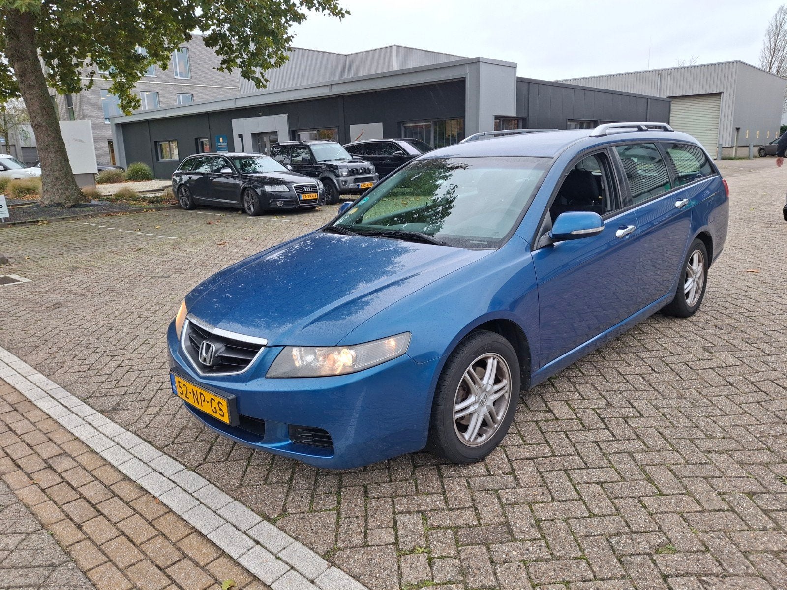 Honda Accord 2.0 I Tourer Comfort 2004 Blauw, Voorwielaandrijving, 1998 cc, Stof, Verwarmde buitenspiegels
