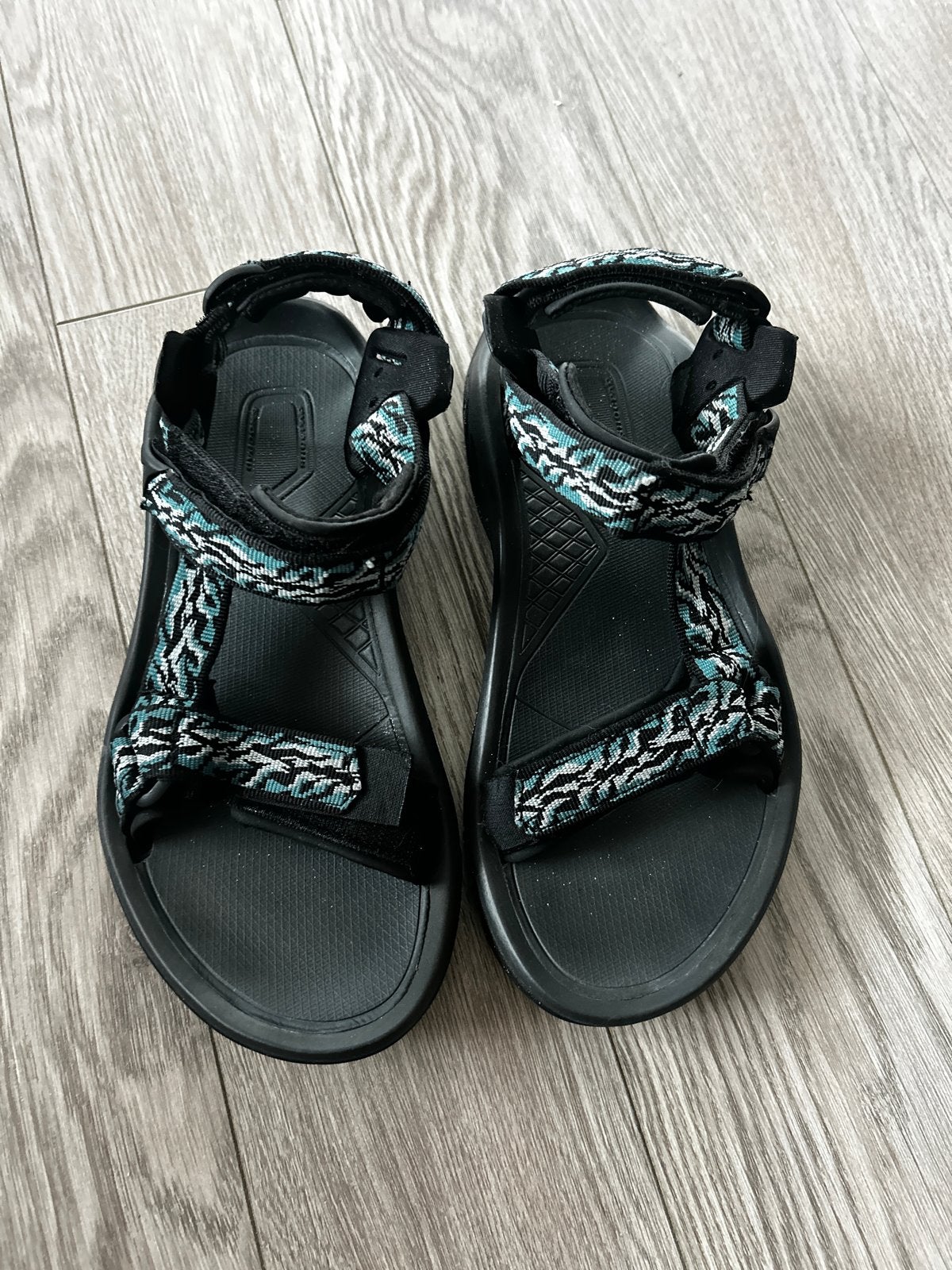 ZGAN - TERRA FI 5 Teva Sandalen - Maat 38, Zwart, Zo goed als nieuw, Sandalen of Muiltjes, Ophalen of Verzenden