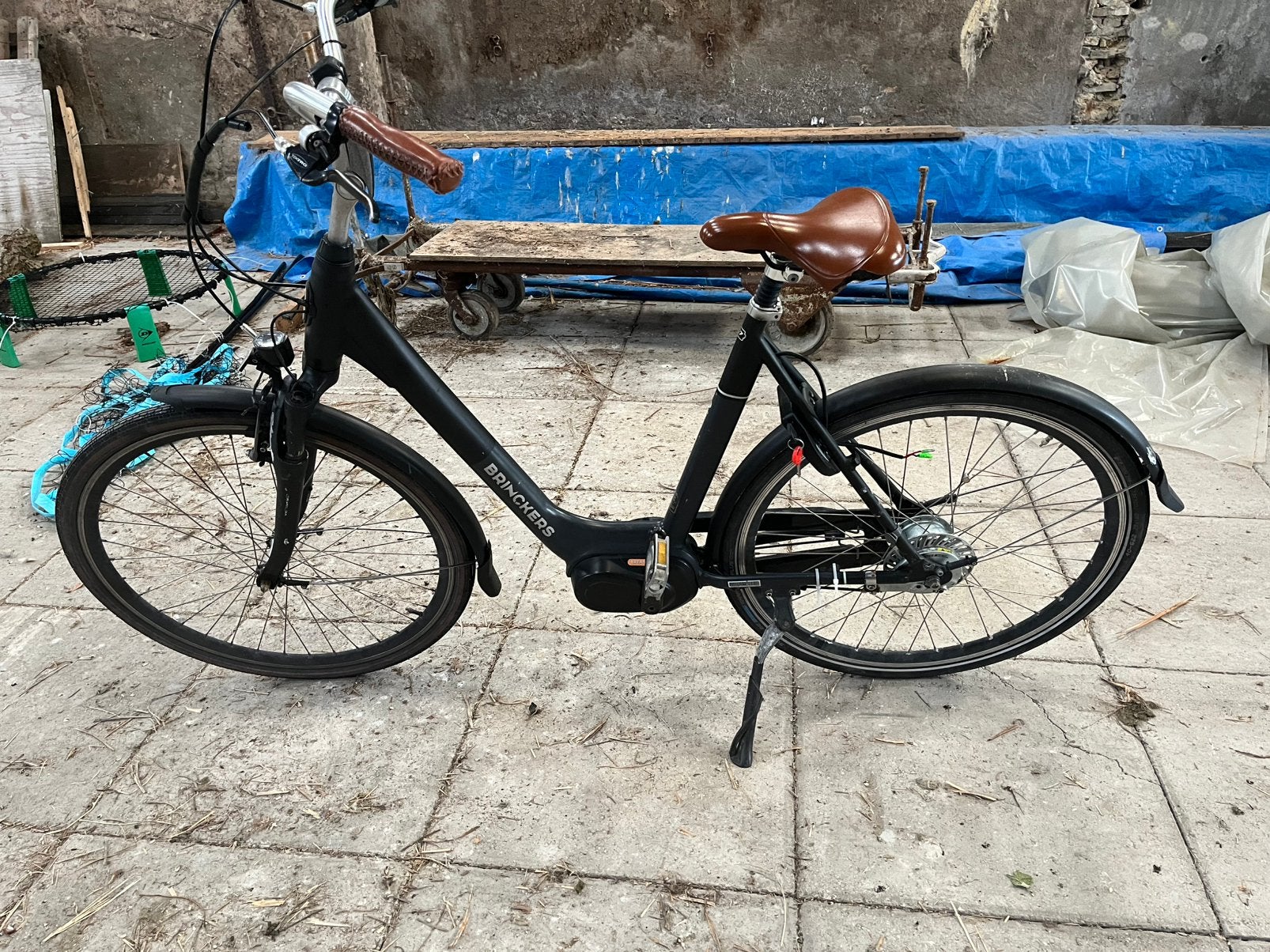 Brinckers elektrische fiets(voor onderdelen), Ophalen, Zo goed als nieuw, Overige merken