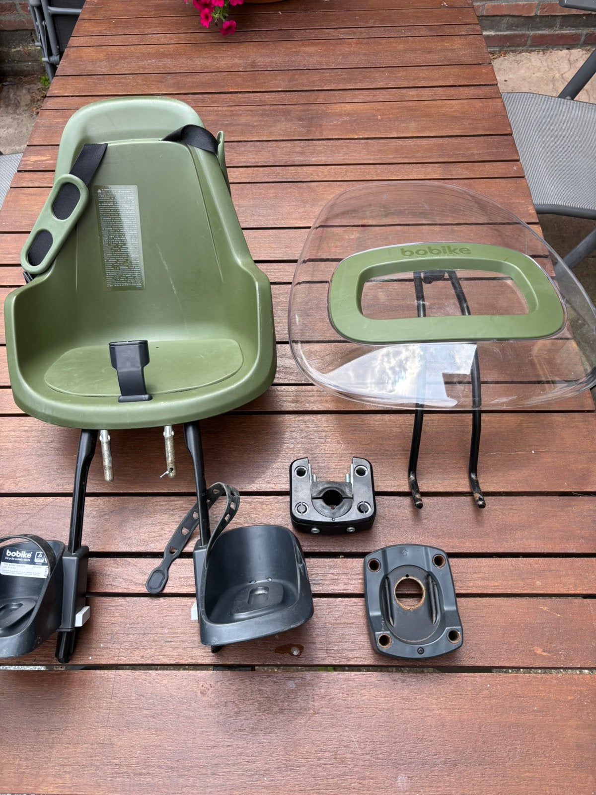 Bobike One Mini voorzitje, Ophalen, Zo goed als nieuw, 9 t/m 18 kg