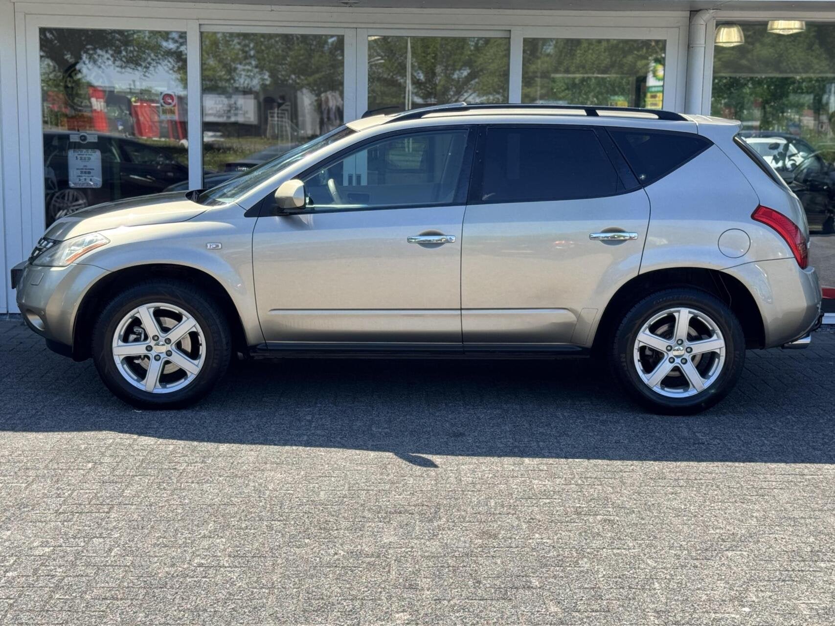 Nissan Murano 3.5 V6 234pk 4X4 Automaat,Leder,Xenon,Schuifda, Auto's, Automaat, Automatische klimaatregeling, Gebruikt, Beige