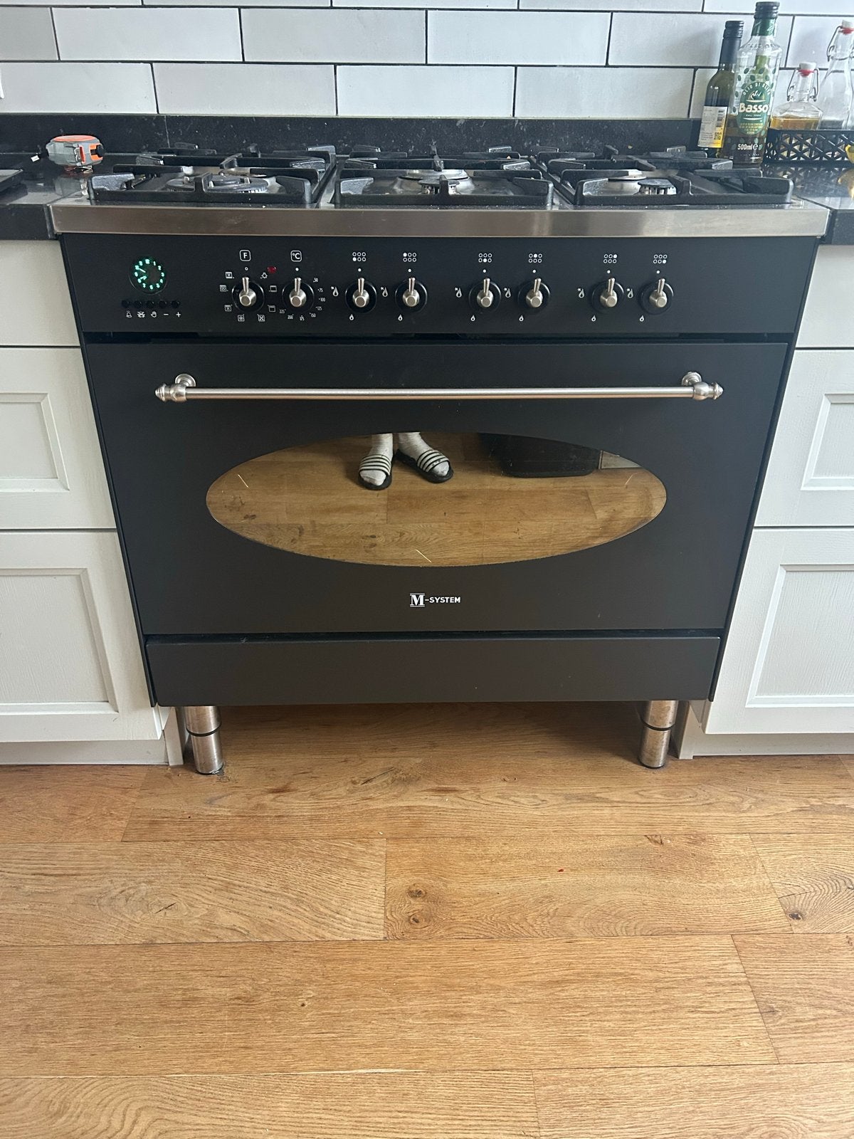 Boretti M-System Oven en Gasfornuis, Gebruikt, 60 cm of meer, Grill, Ophalen of Verzenden