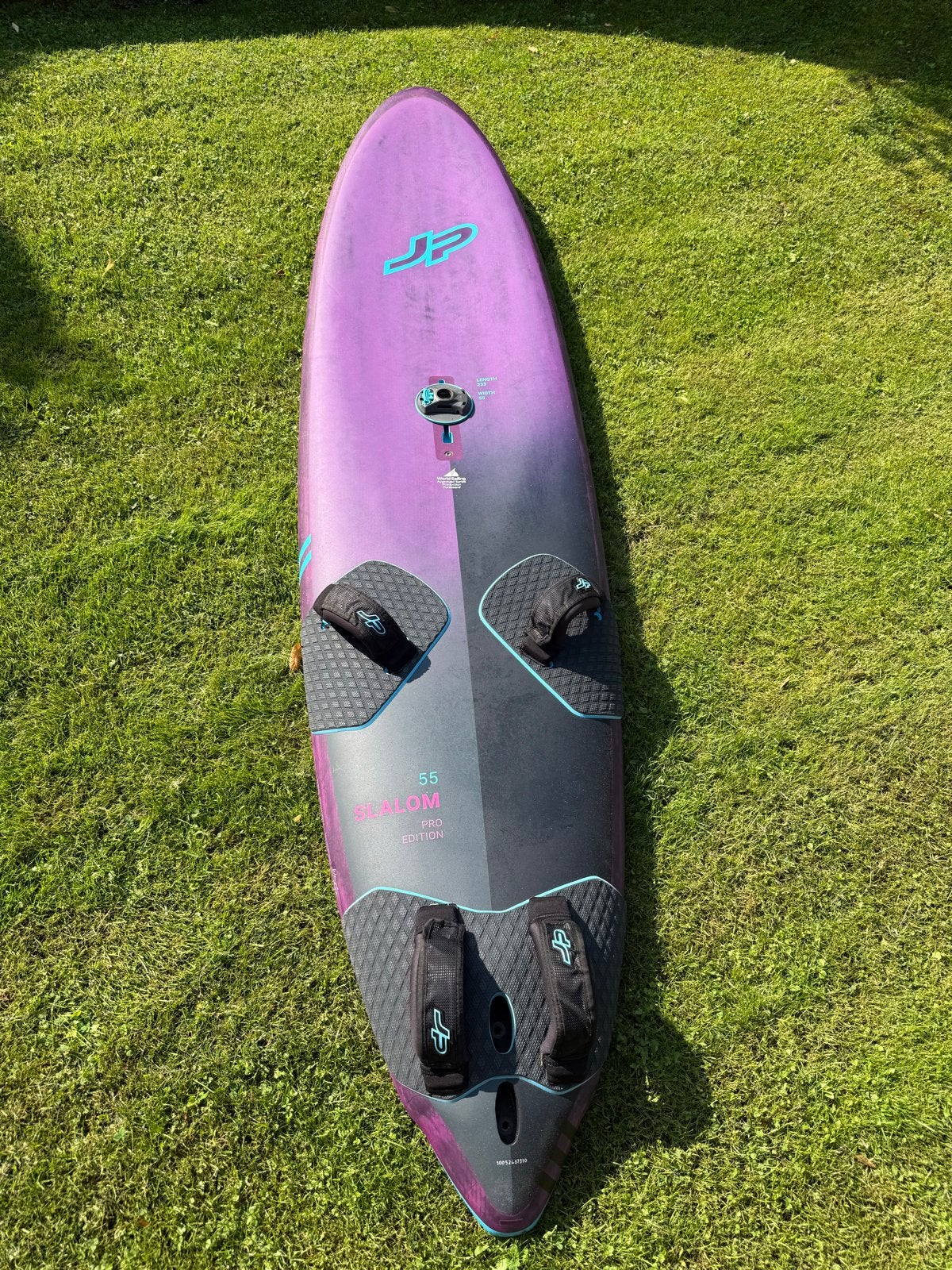 JP Slalom 55 Pro Edition, Met voetbanden, Gebruikt, Minder dan 250 cm, Ophalen of Verzenden