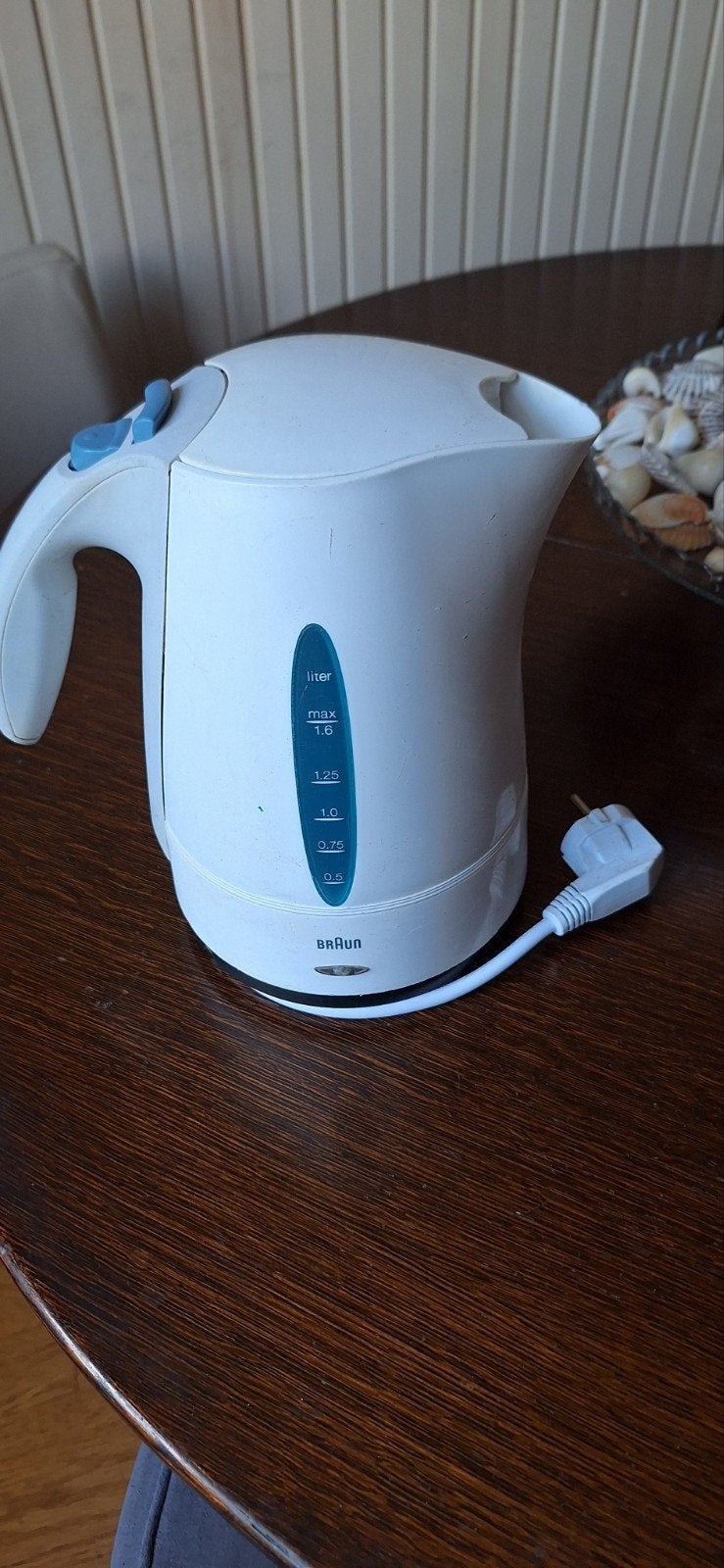 braun waterkoker 2 ltr, Witgoed en Apparatuur, 1 tot 2 liter, Ophalen