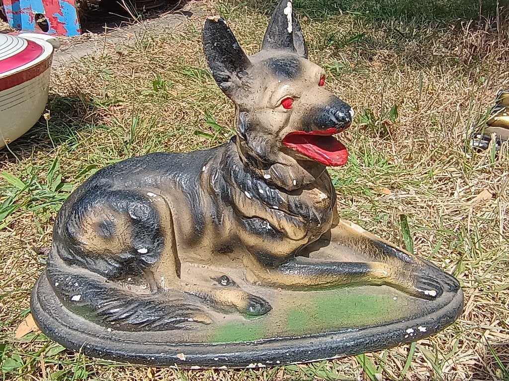 gips hond (herder), Antiek en Kunst, Ophalen of Verzenden