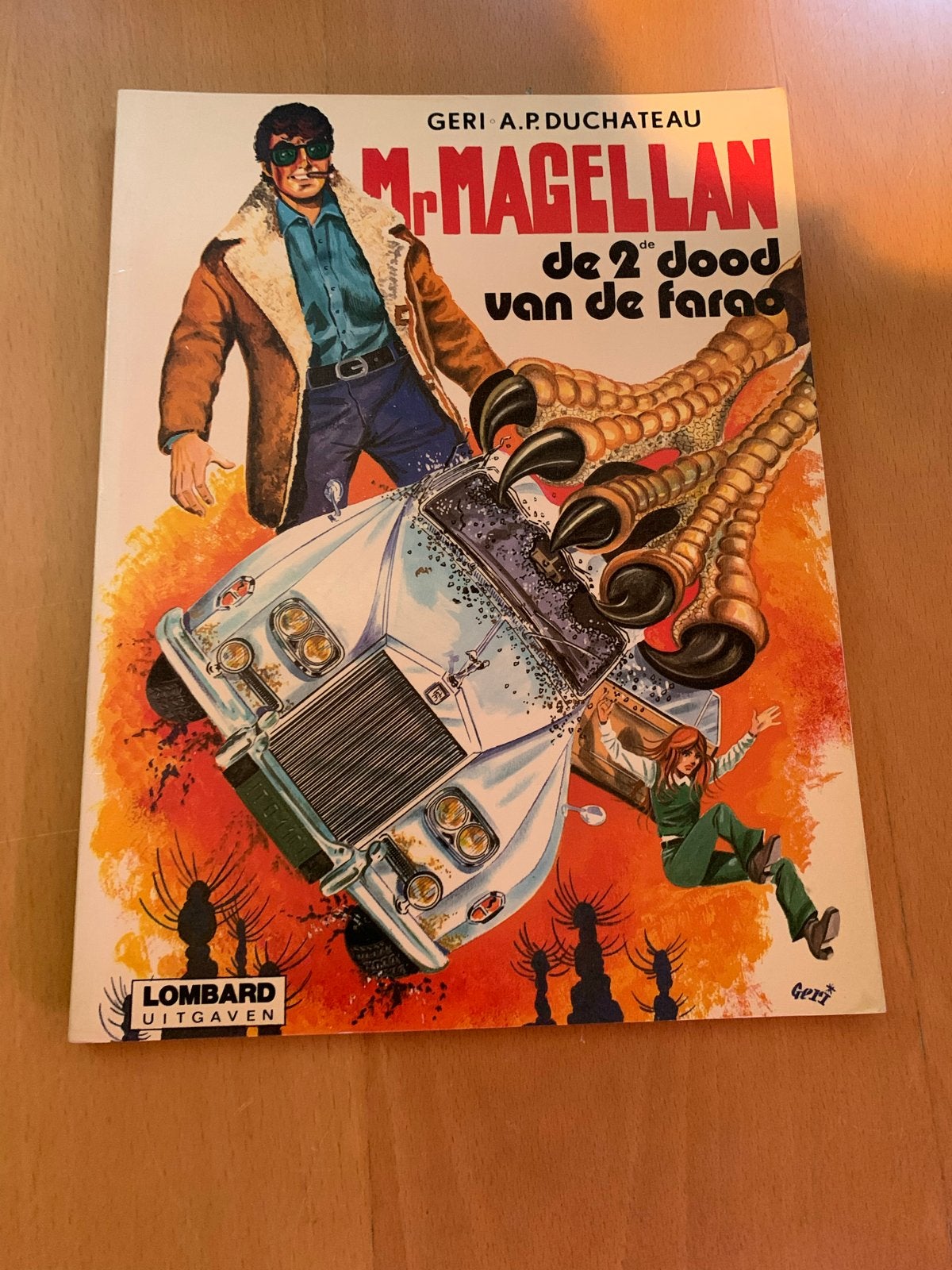 Mr. Magellan - De 2e dood van de farao, Eén stripboek, Ophalen of Verzenden, Gelezen