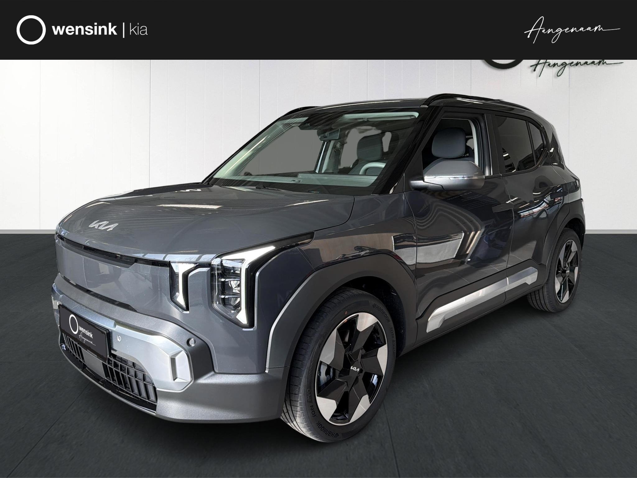 Kia EV2 Plus 42.2 kWh 4p. | Privacy Glass | Dual zone climat, Auto's, Stof, 4 stoelen, Origineel Nederlands, Nieuw