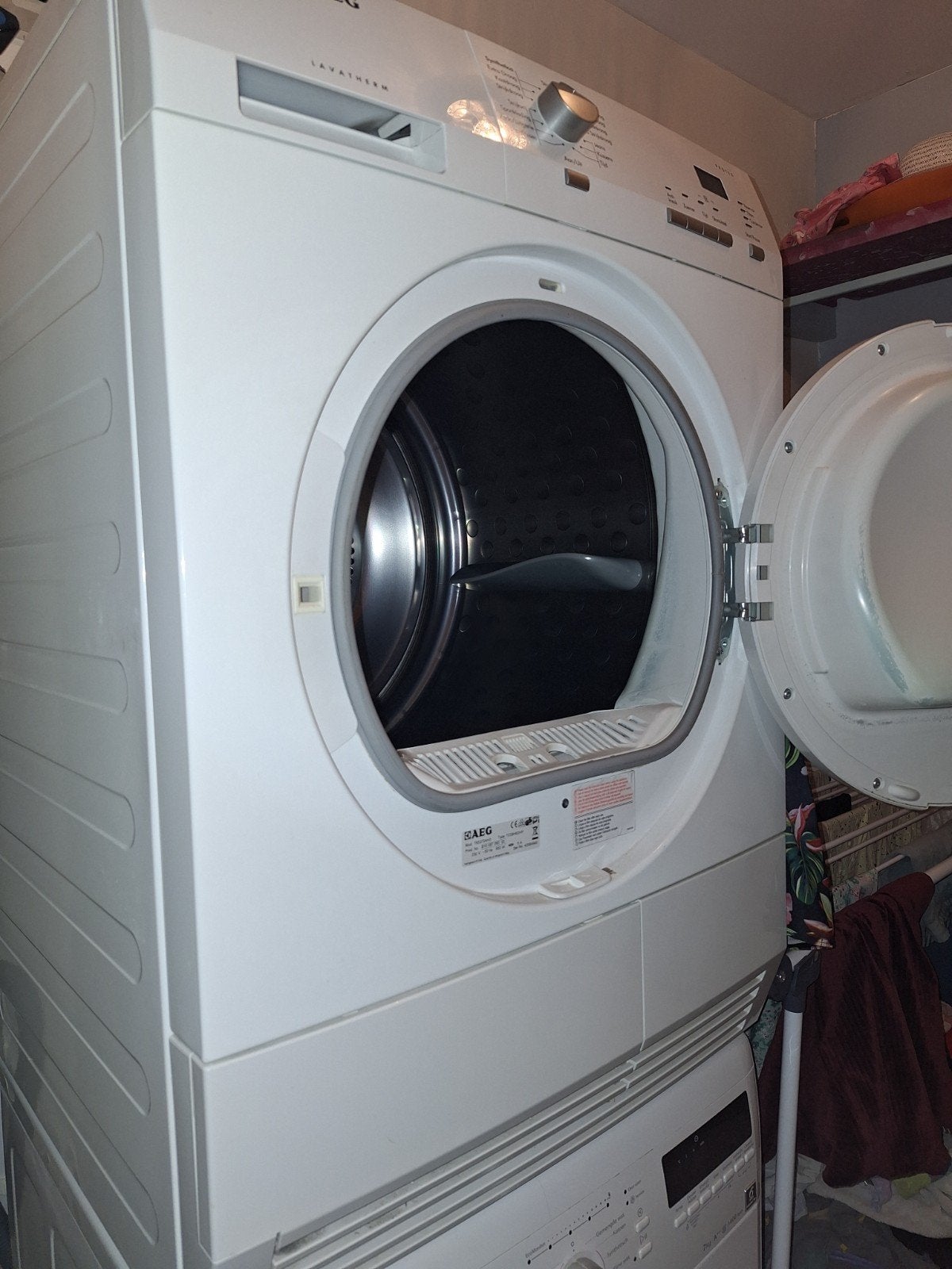 AEG condens droger ( alleen ophalen ), Witgoed en Apparatuur, Wasdrogers, 6 tot 8 kg, Ophalen, Condens, Minder dan 85 cm