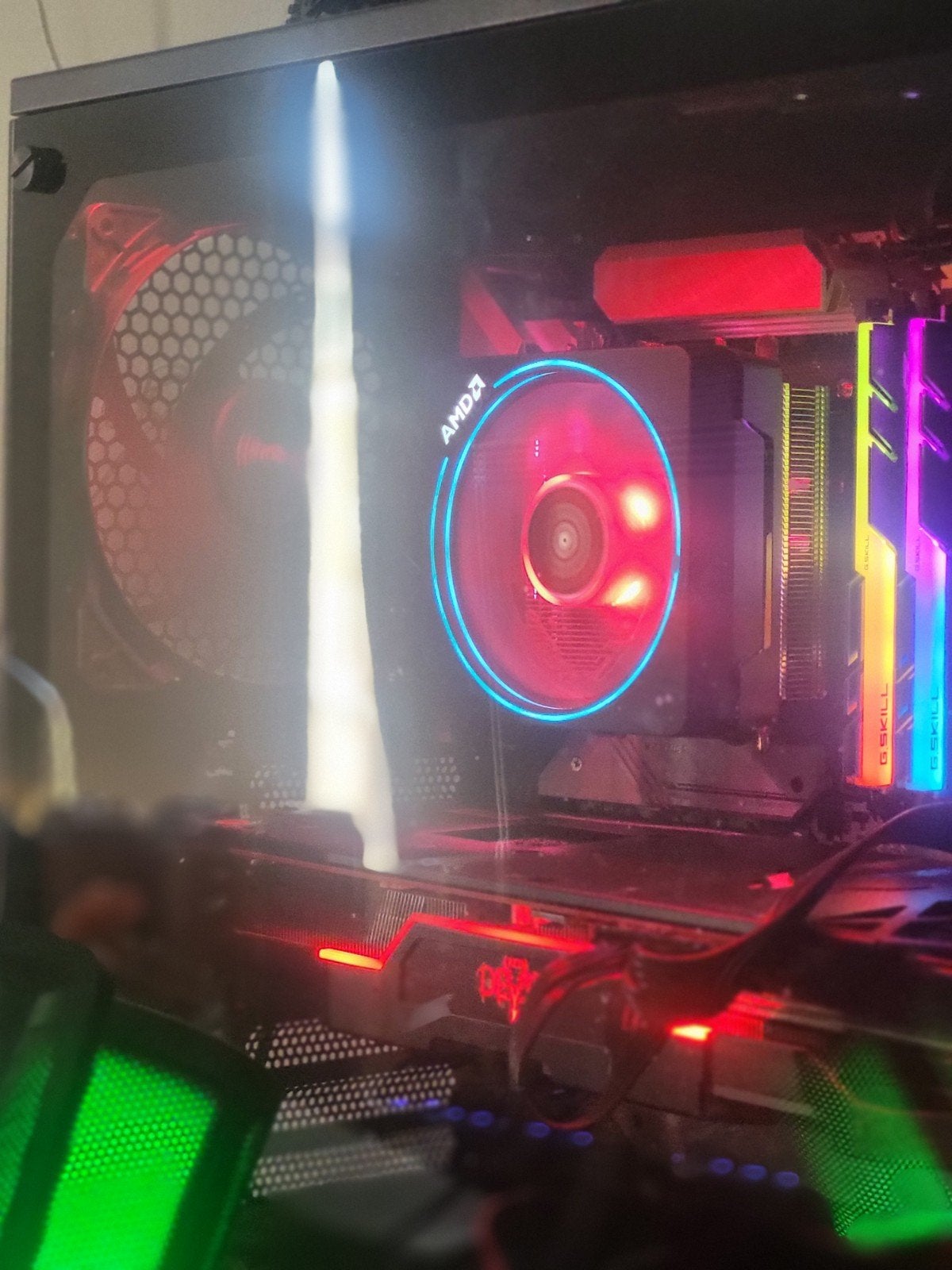 Snelle Game PC: Ryzen 7 3700X, RX 5700 XT, 32GB RAM, Computers en Software, Desktop Pc's, Ophalen, Gebruikt, AMD Ryzen 7 3700X