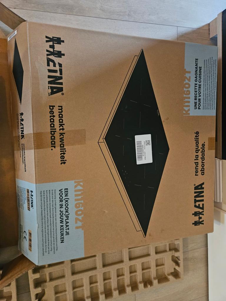 Inductie Kookplaat ETNA  KI 1160ZT, Witgoed en Apparatuur, Kookplaten, Ophalen, 4 kookzones, Zo goed als nieuw, Inbouw