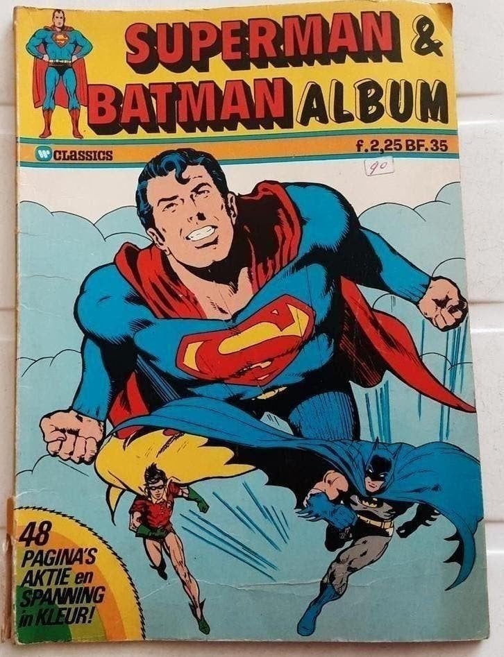 Superman & Batman album, Boeken, Strips | Comics, Eén comic, Ophalen of Verzenden, Gelezen, Europa