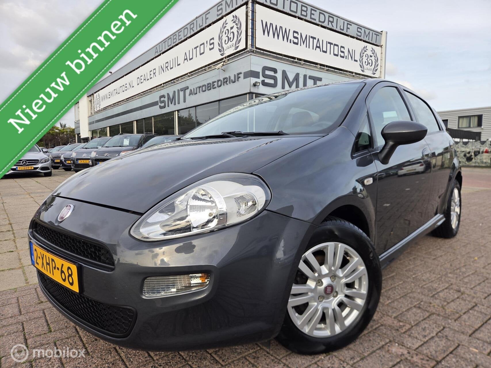 Fiat Punto Evo 0.9 TwinAir Street 5DRS/AC/CC/84000KM, Auto's, Voorwielaandrijving, Gebruikt, 49 €/maand, Origineel Nederlands