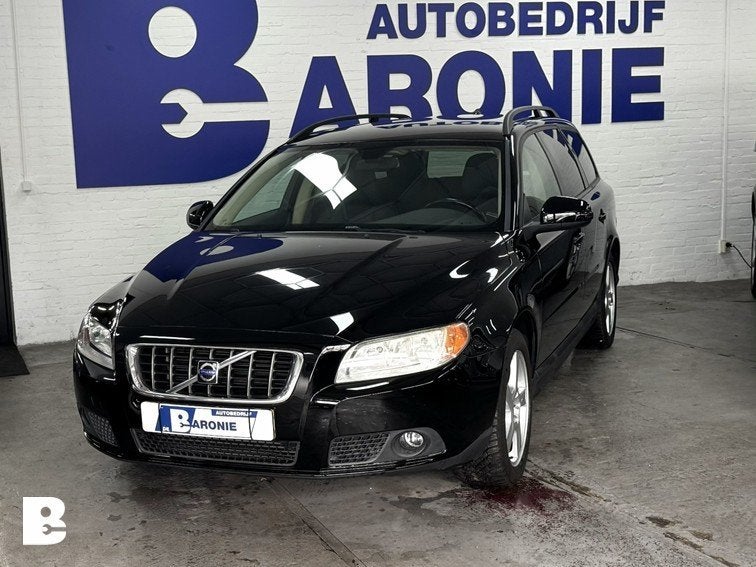 Volvo V70 2.5T Kinetic automaat, Stof, Zwart, 93 €/maand, Euro 4