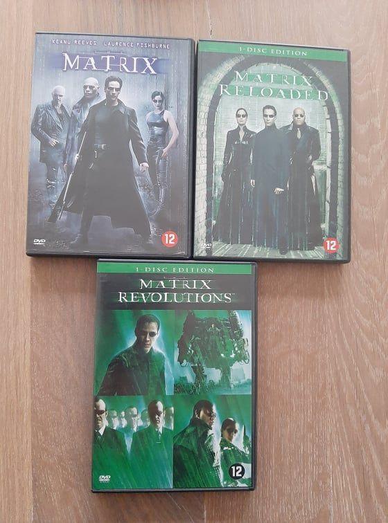 The Matrix, Matrix reloaded, Matrix revolutions!, Vanaf 12 jaar, Ophalen of Verzenden, Gebruikt, Science Fiction