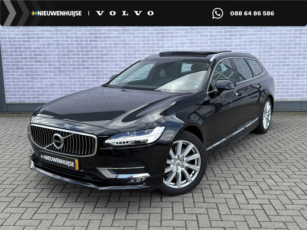 Volvo V90 2.0 T4 Inscription | Stoelventilatie | Stoelmassag, 12 maanden, 15 km/l, Euro 6, 102 €/maand