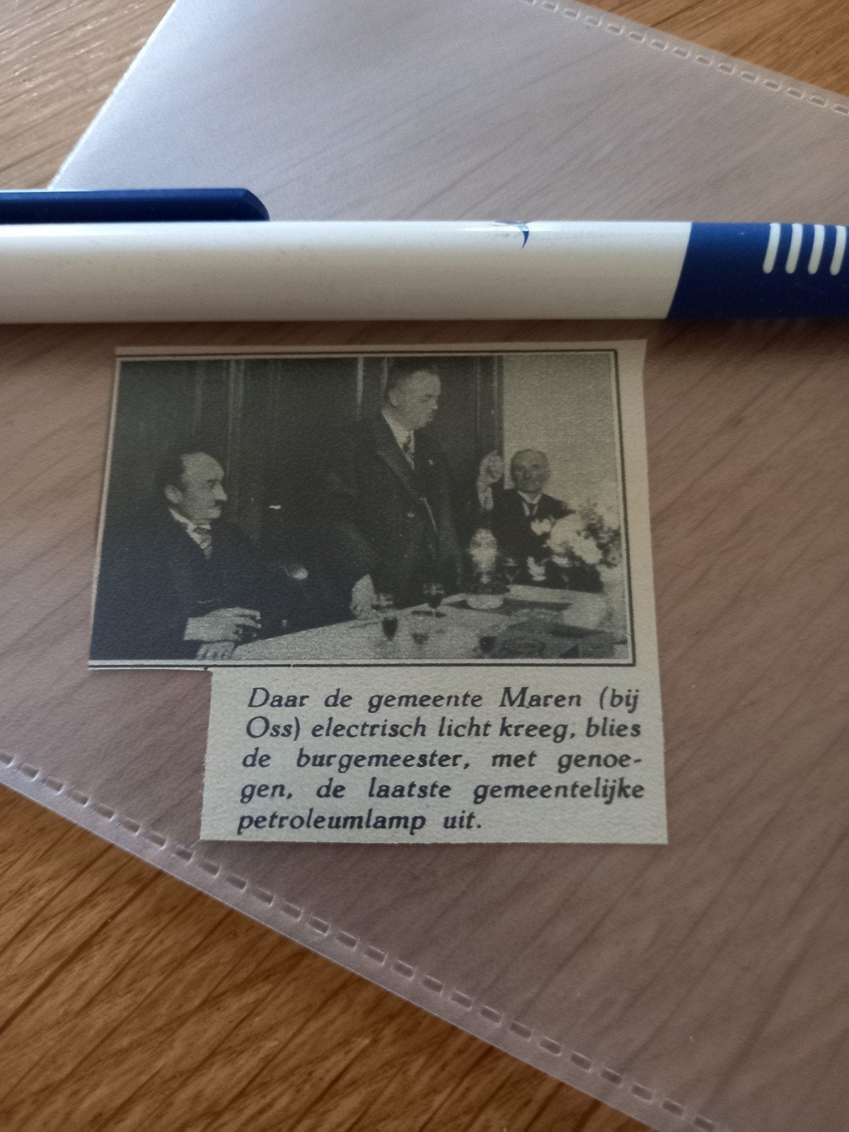 Maren-Kessel, Verzamelen, Ophalen of Verzenden, 1920 tot 1940, Knipsel(s)