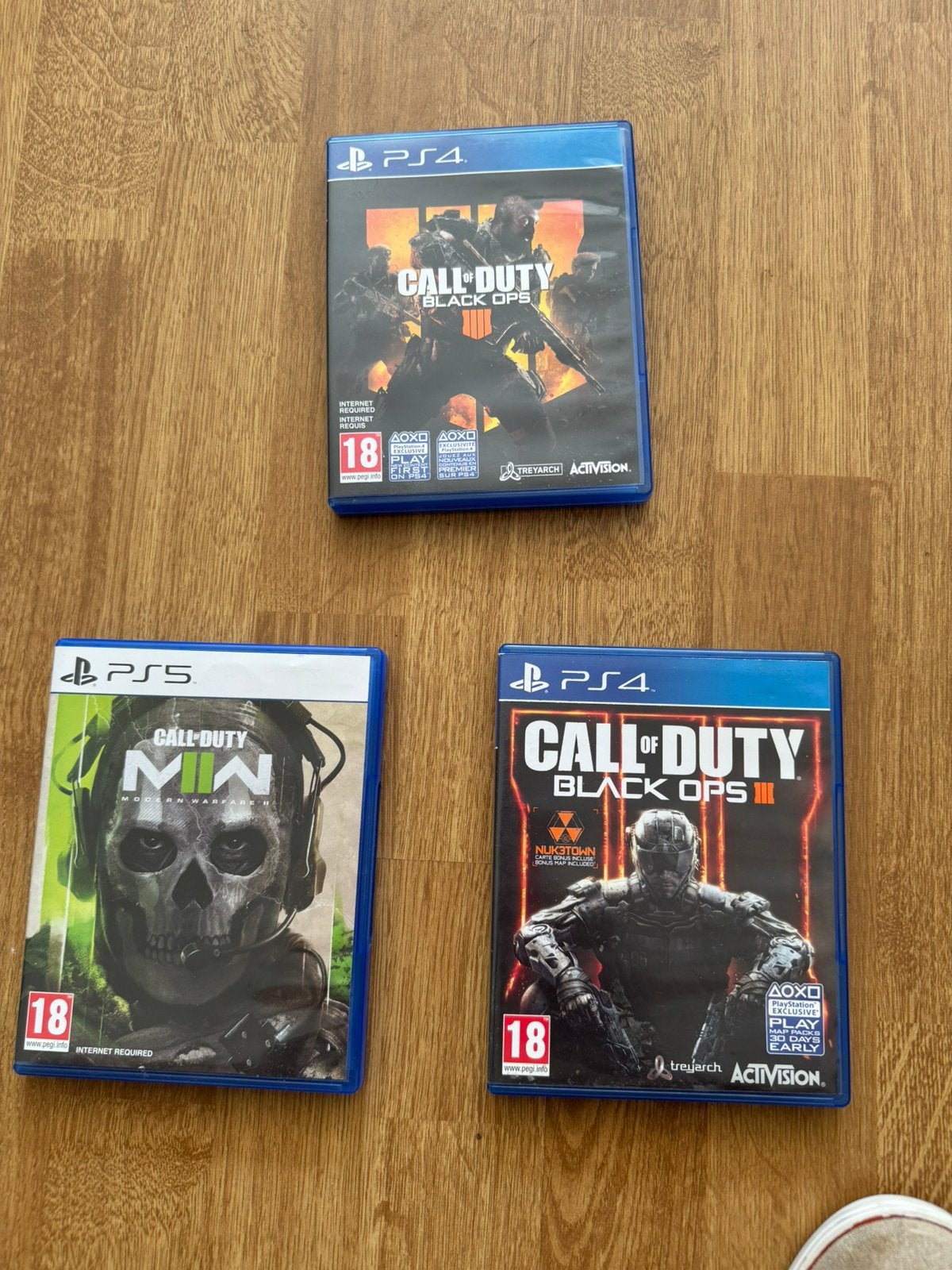 Call of Duty Ps4/Ps5 spellen, Spelcomputers en Games, Games | Sony PlayStation Vita, Vanaf 18 jaar, Shooter, Ophalen of Verzenden